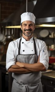 retrato-de-homem-sorrindo-na-cozinha